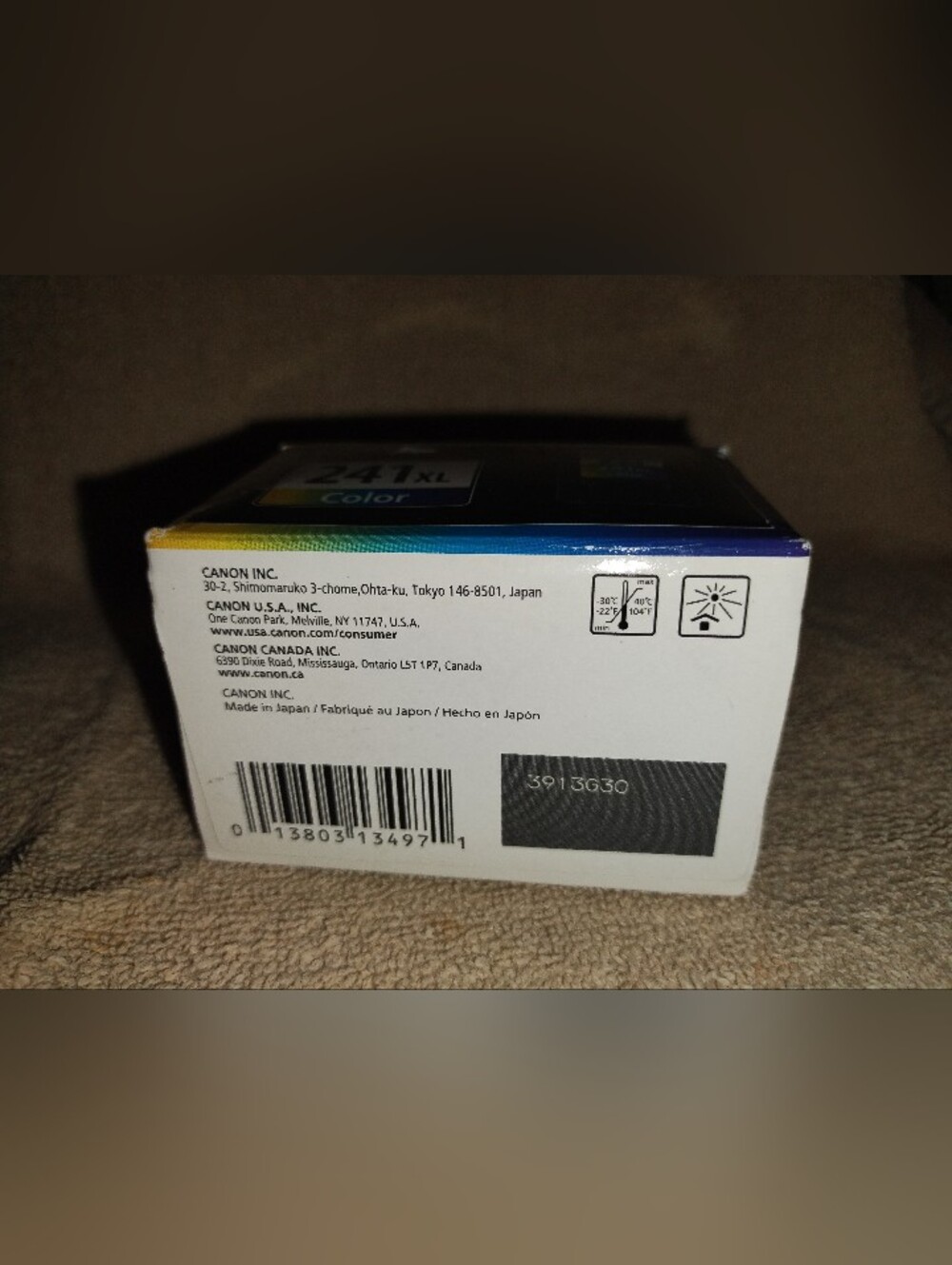 Canon 241XL Color Printer Ink New In Box - Picture 5 of 5